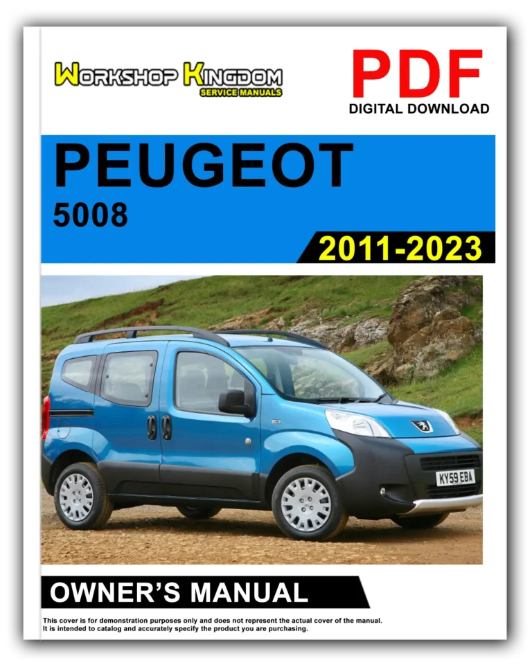PEUGEOT 5008 (2011-2023) Owner’s Manual – English – PDF Download