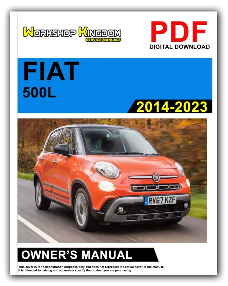 FIAT 500L (2014-2023) Owner’s Manual – English – PDF Download