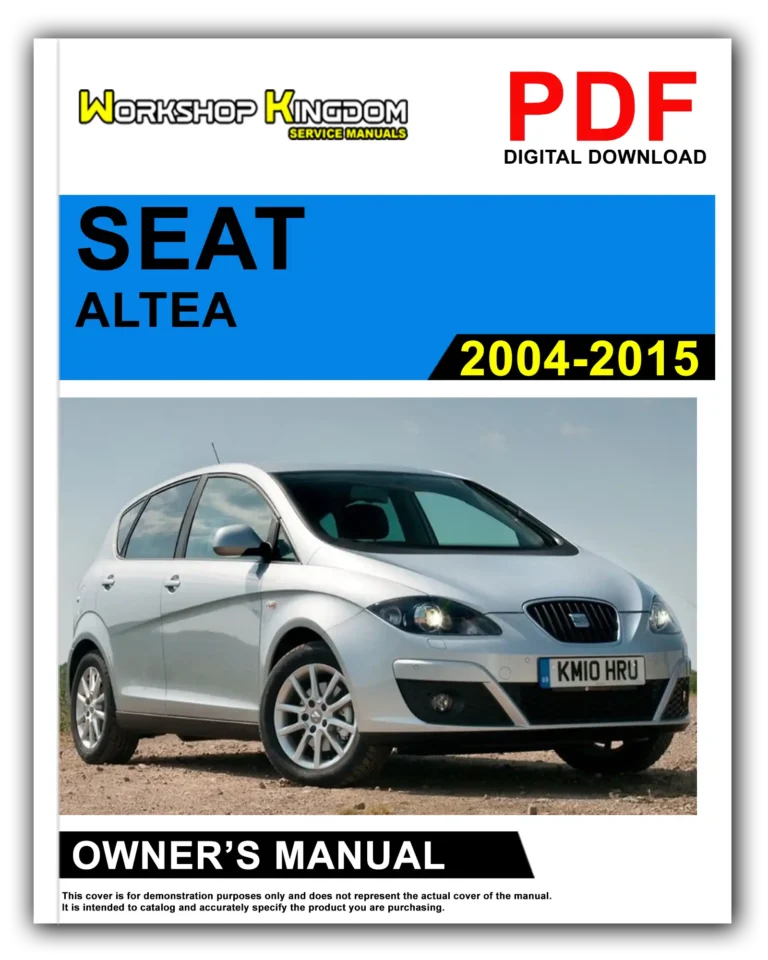 SEAT ALTEA (2004-2015) Owner’s Manual – English – PDF Download