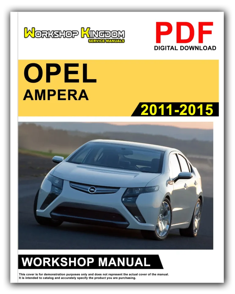 OPEL AMPERA (2011-2015) Workshop Repair Service Manual – English – PDF Download