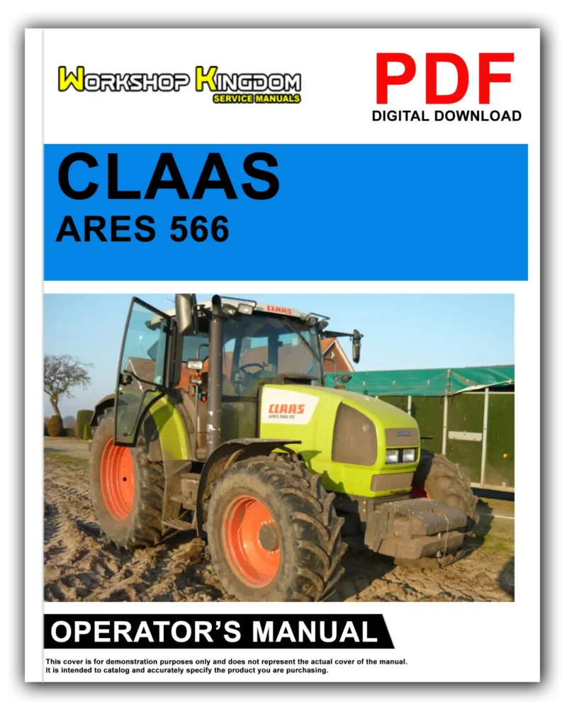 CLAAS ARES 566 Operator's Manual