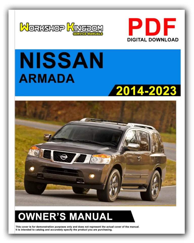 NISSAN ARMADA (2014-2023) Owner’s Manual – English – PDF Download