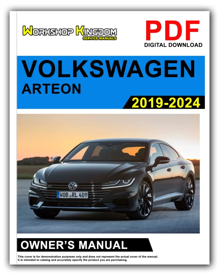 VOLKSWAGEN ARTEON (2019-2024) Owner’s Manual – English – PDF Download