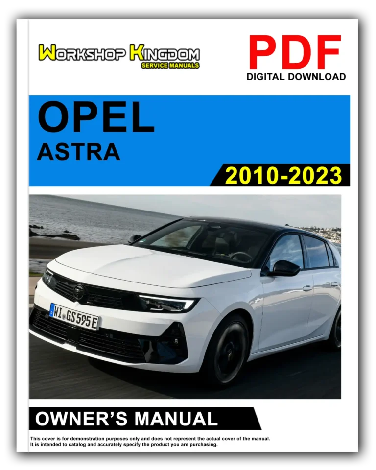 OPEL ASTRA (2010-2023) Owner’s Manual – English – PDF Download