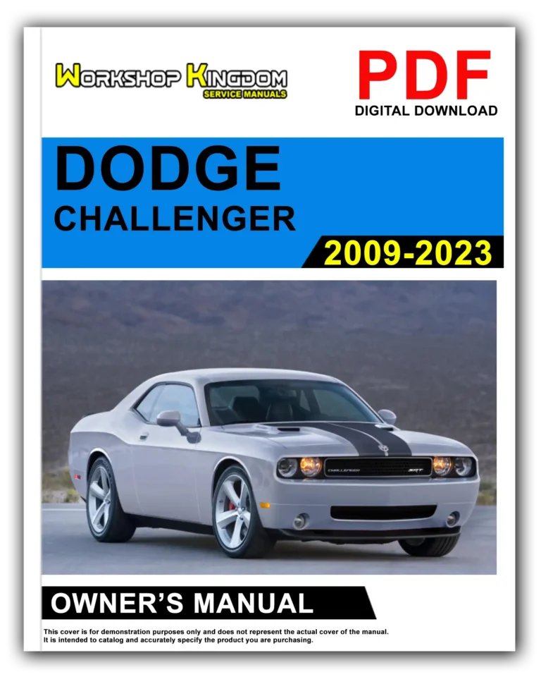 DODGE CHALLENGER (2009-2023) Owner’s Manual – English – PDF Download