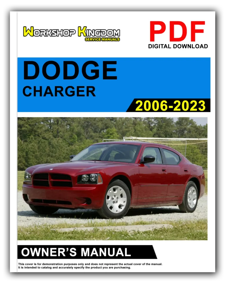 DODGE CHARGER (2006-2023) Owner’s Manual – English – PDF Download
