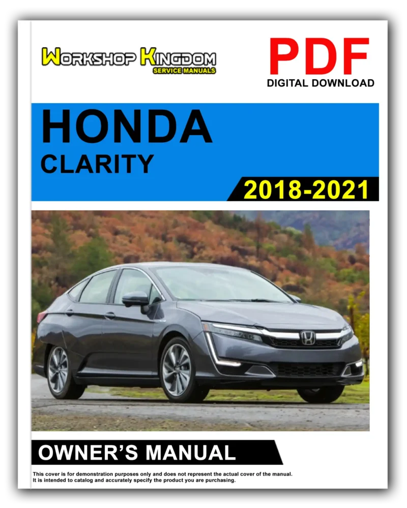 HONDA CLARITY Owner's Manual