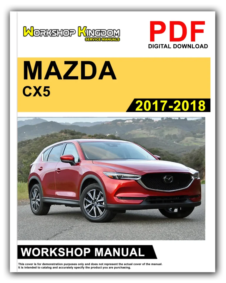 MAZDA CX-5 (2017-2018) Workshop Repair Service Manual – English – PDF Download