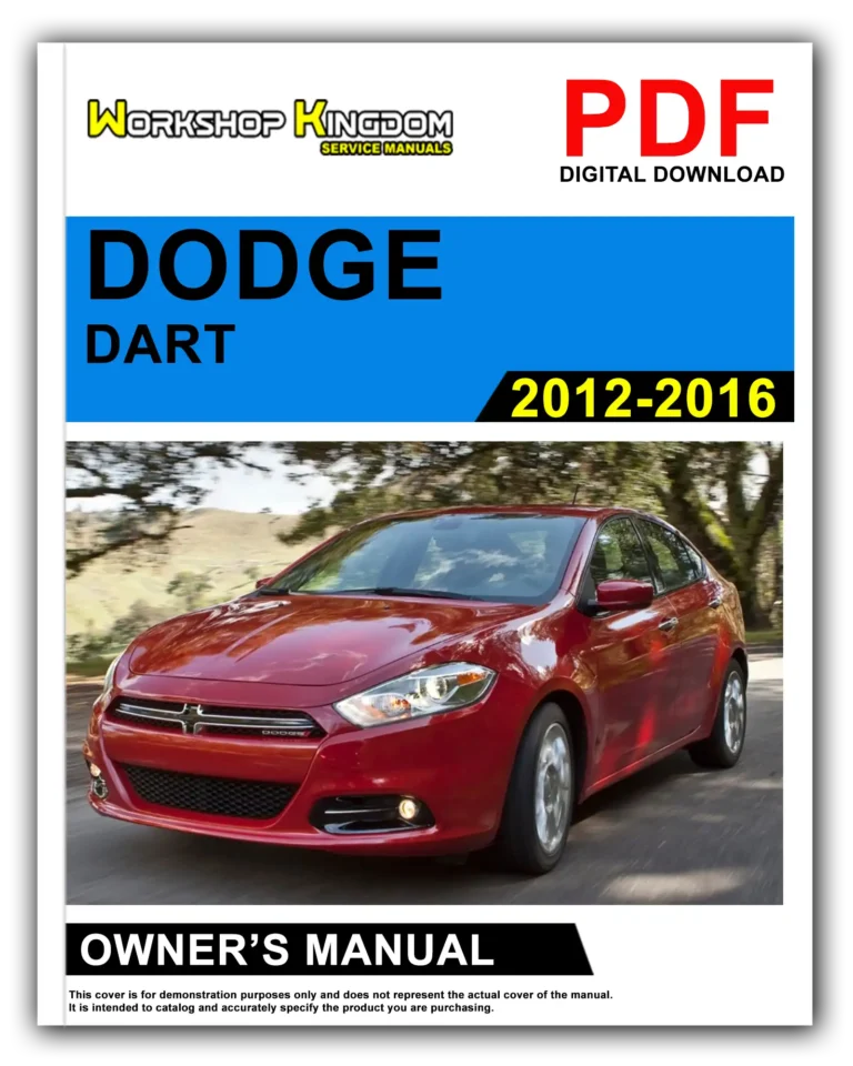 DODGE DART (2012-2016) Owner’s Manual – English – PDF Download