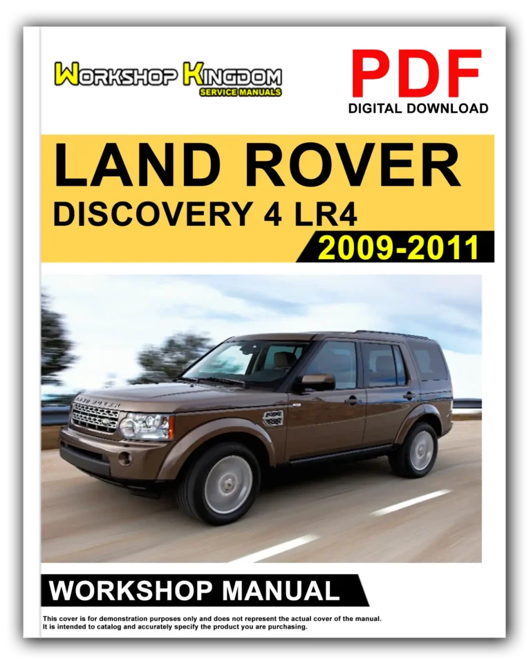 LAND ROVER DISCOVERY 4 LR4 (2009-2011) Workshop Repair Service Manual – English – PDF Download