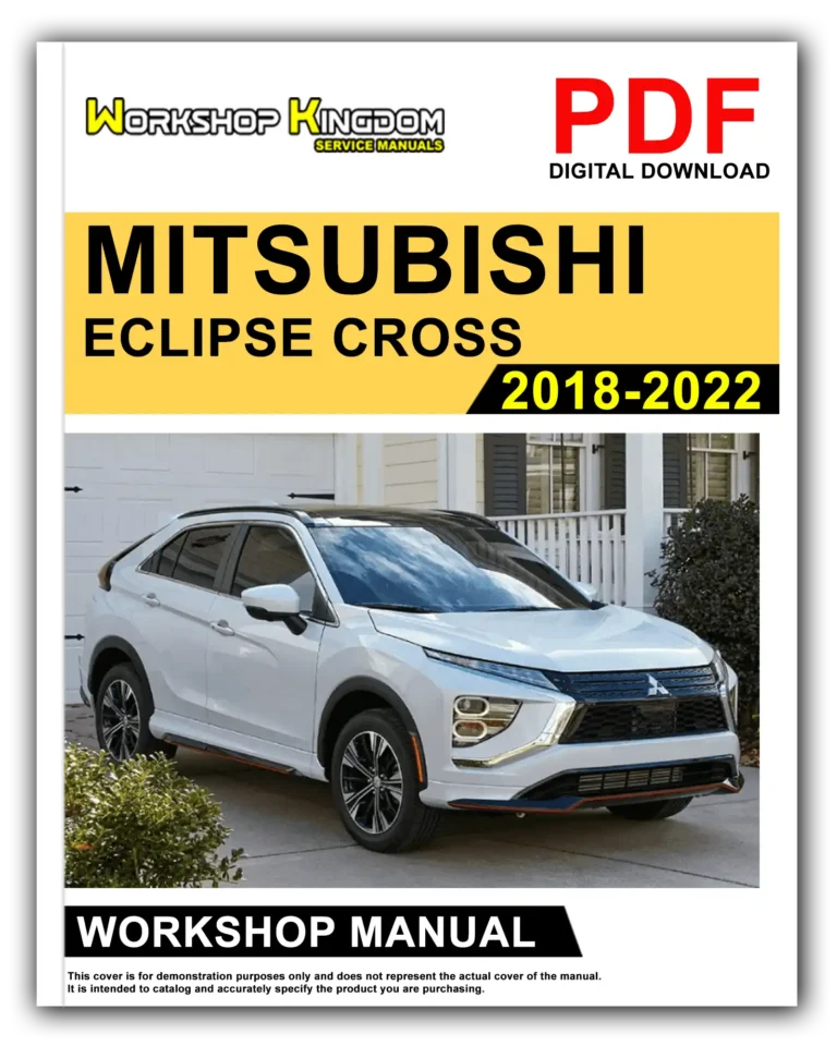 MITSUBISHI ECLIPSE CROSS (2018-2022) Workshop Repair Service Manual – English – PDF Download