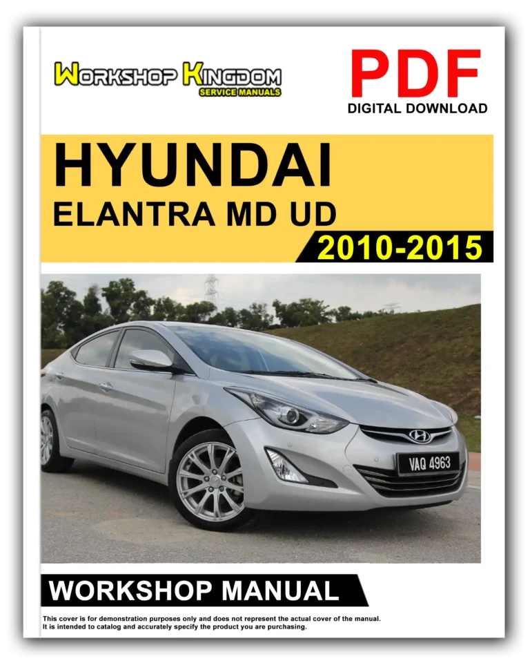 HYUNDAI ELANTRA MD UD (2010-2015) Workshop Repair Service Manual – English – PDF Download