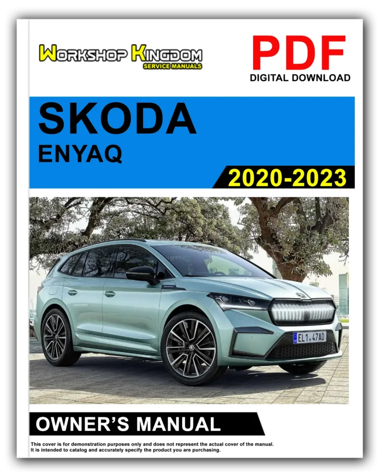 SKODA ENYAQ (2020-2023) Owner’s Manual – English – PDF Download
