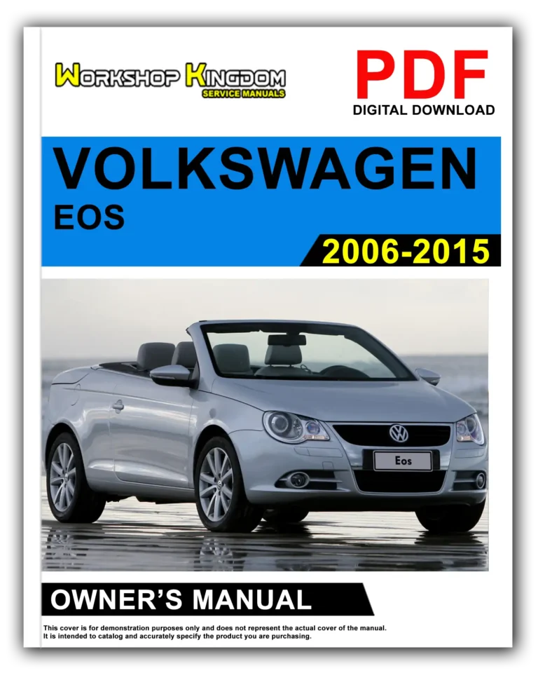 VOLKSWAGEN EOS (2006-2015) Owner’s Manual – English – PDF Download