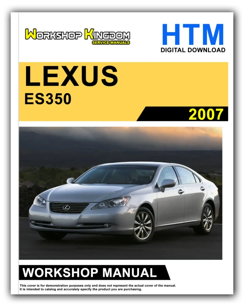 LEXUS ES350 Workshop Manual