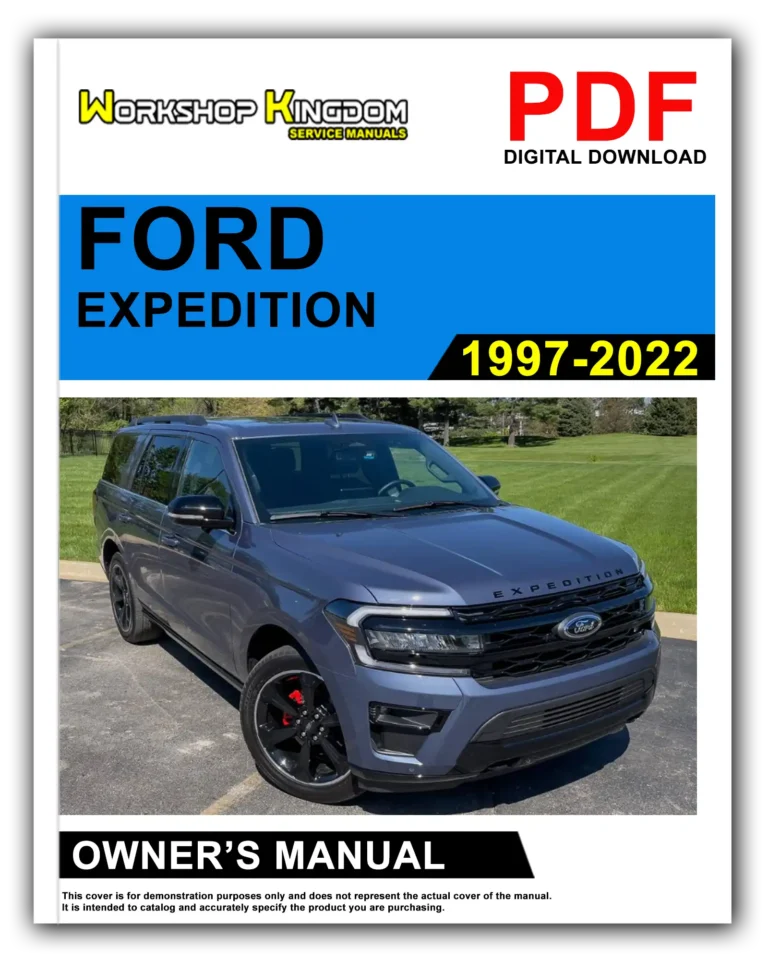 FORD EXPEDITION (1997-2022) Owner’s Manual – English – PDF Download