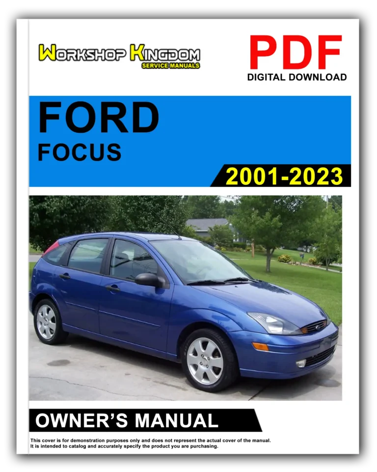 FORD FOCUS (2001-2023) Owner’s Manual – English – PDF Download