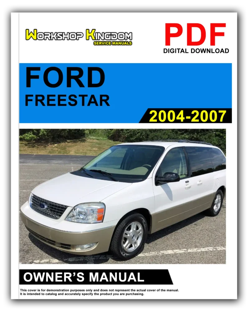 FORD FREESTAR Owner's Manual