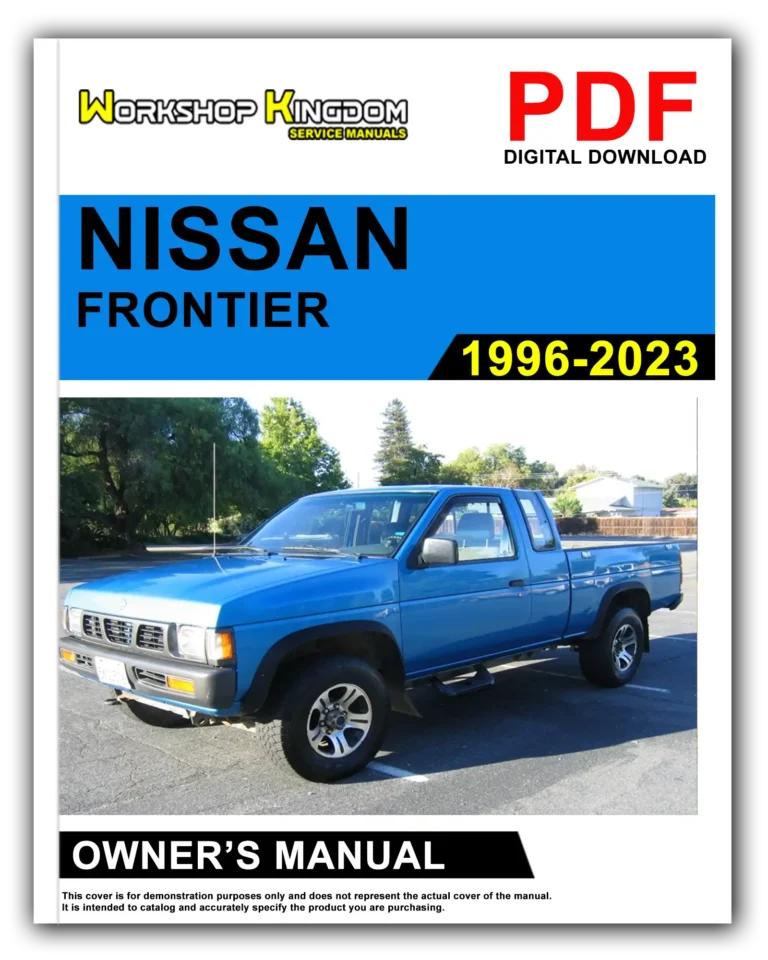 NISSAN FRONTIER (1996-2023) Owner’s Manual – English – PDF Download