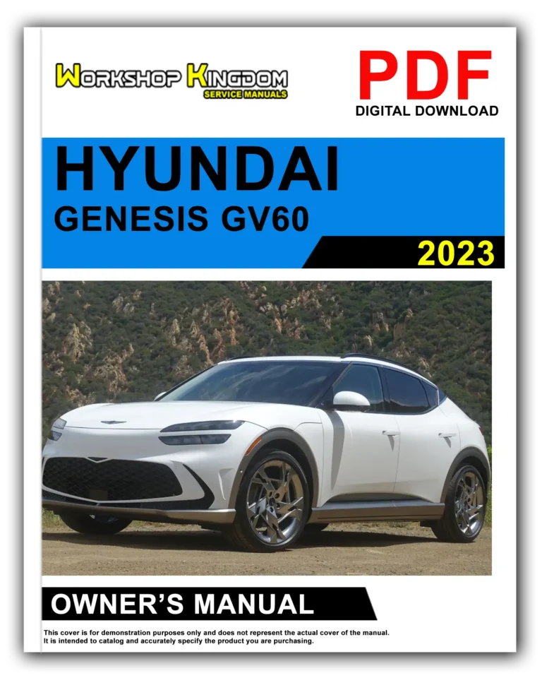 HYUNDAI GENESIS GV60 (2023) Owner’s Manual – English – PDF Download