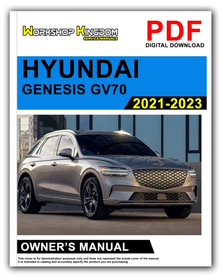 HYUNDAI GENESIS GV70 (2021-2023) Owner’s Manual – English – PDF Download