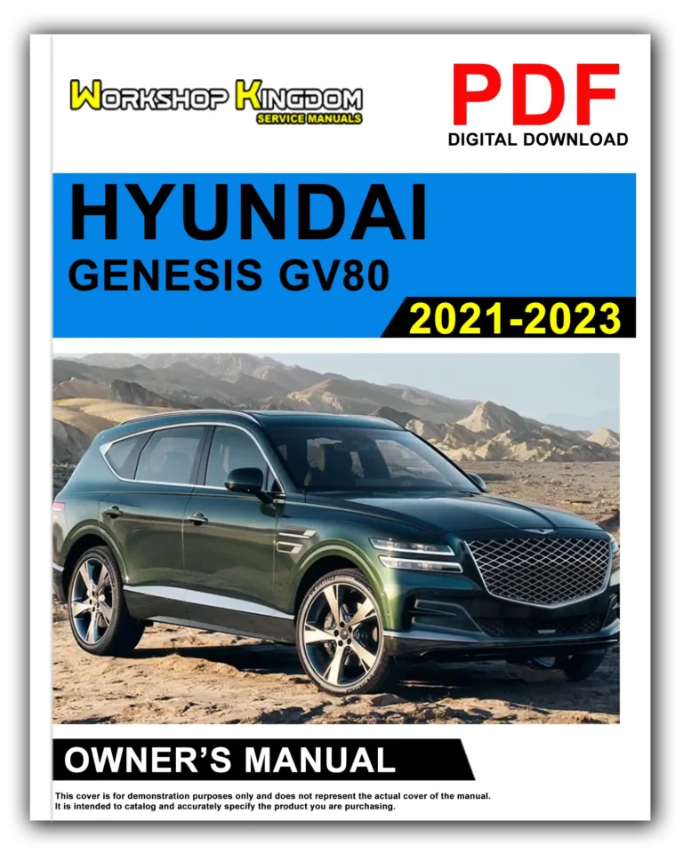 HYUNDAI GENESIS GV80 (2021-2023) Owner’s Manual – English – PDF Download