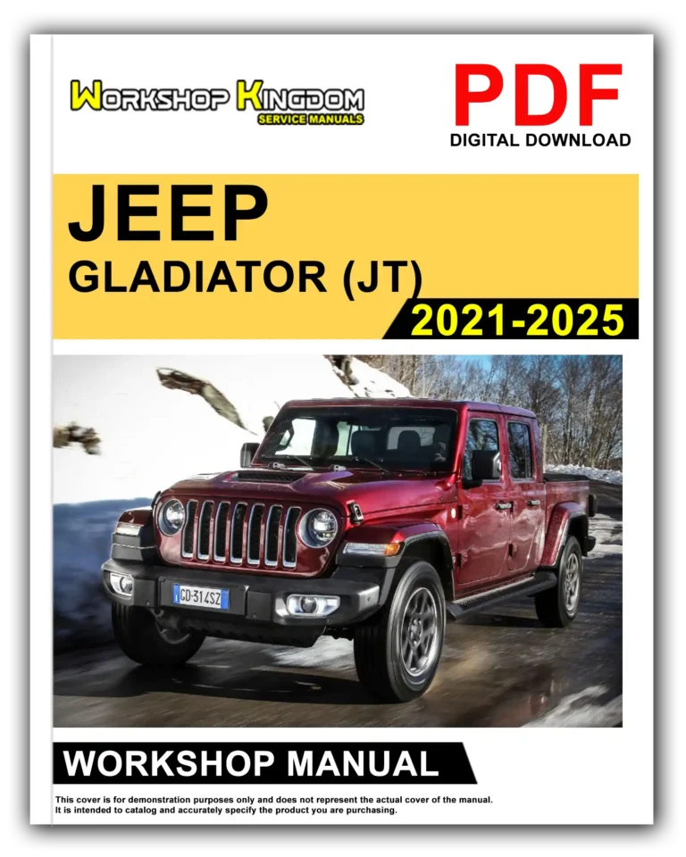 JEEP GLADIATOR (JT) (2021-2025) Workshop Repair Service Manual – English – PDF Download