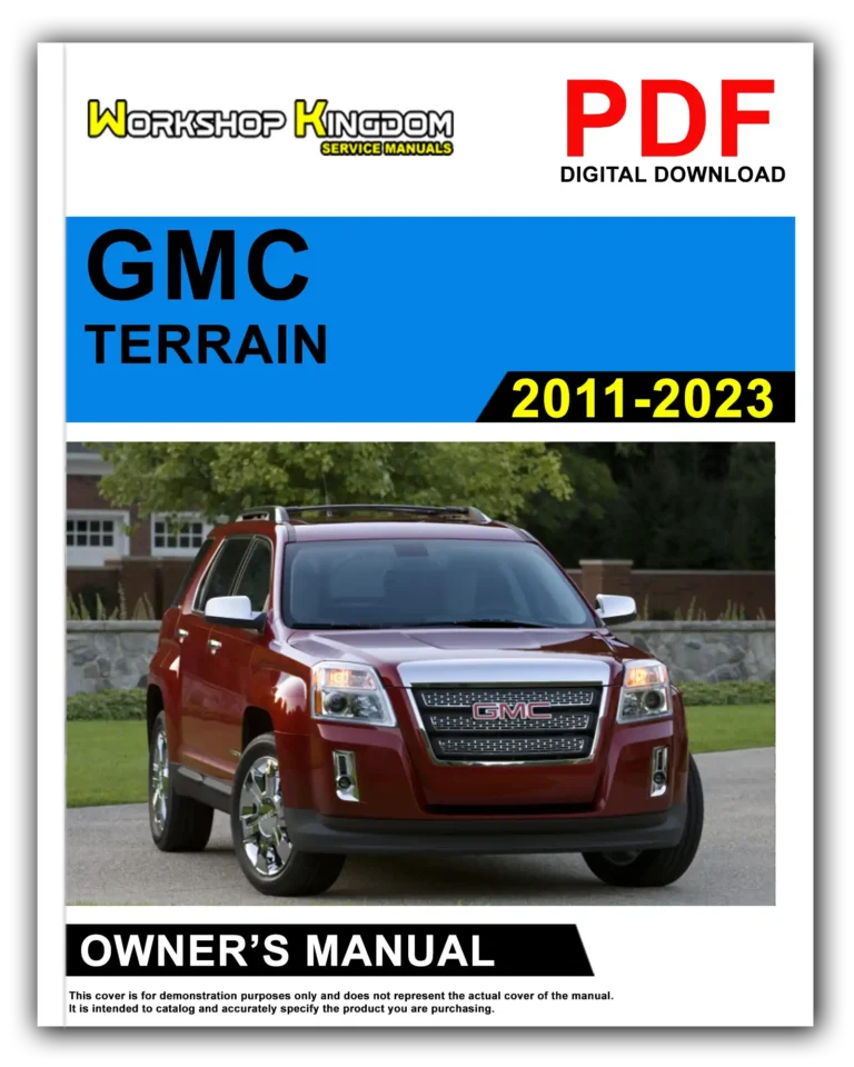 GMC TERRAIN (2011-2023) Owner’s Manual – English – PDF Download
