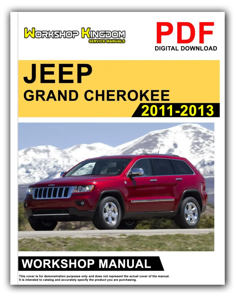 JEEP GRAND CHEROKEE (2011-2013) Workshop Repair Service Manual – English – PDF Download