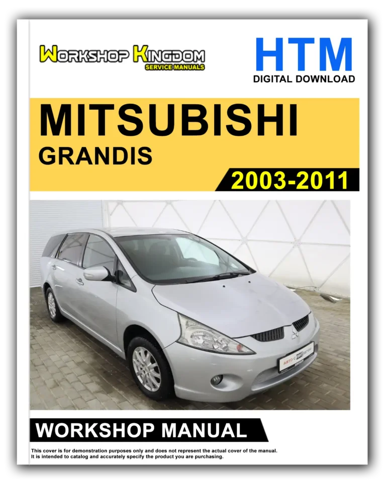 MITSUBISHI GRANDIS (2003-2011) Workshop Repair Service Manual – English – HTM Download