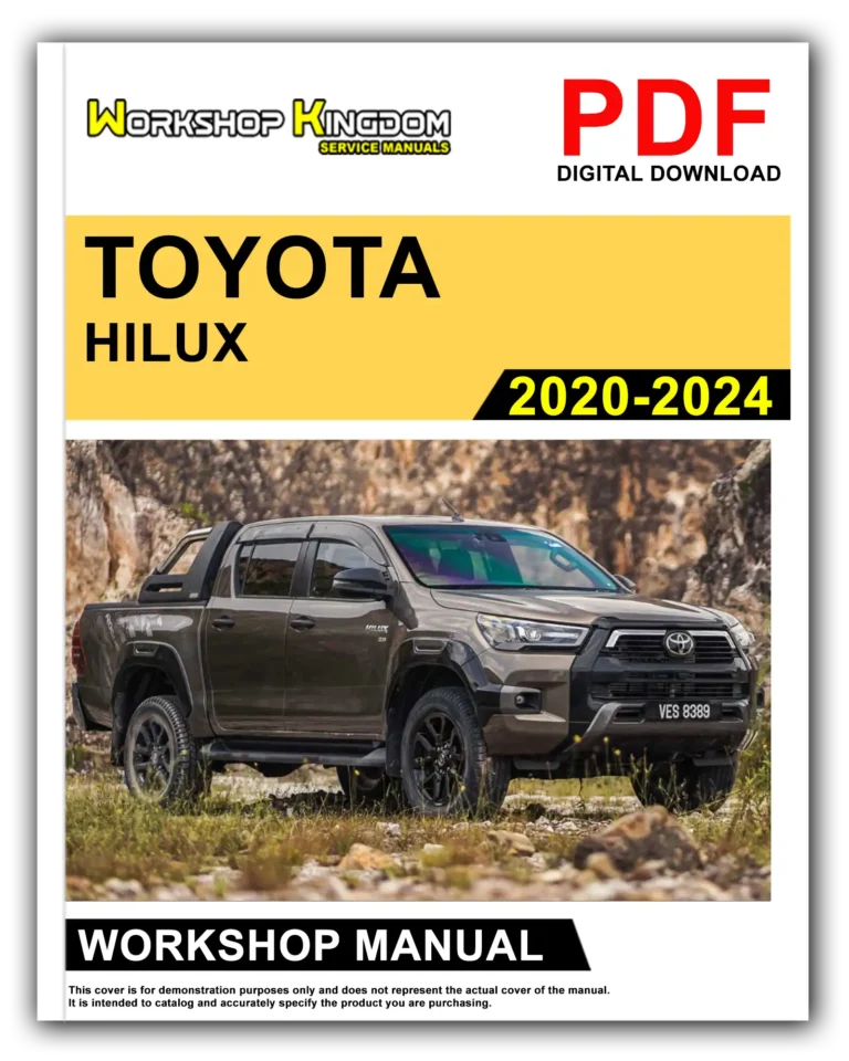 TOYOTA HILUX (2020-2024) Workshop Repair Service Manual – English – PDF Download