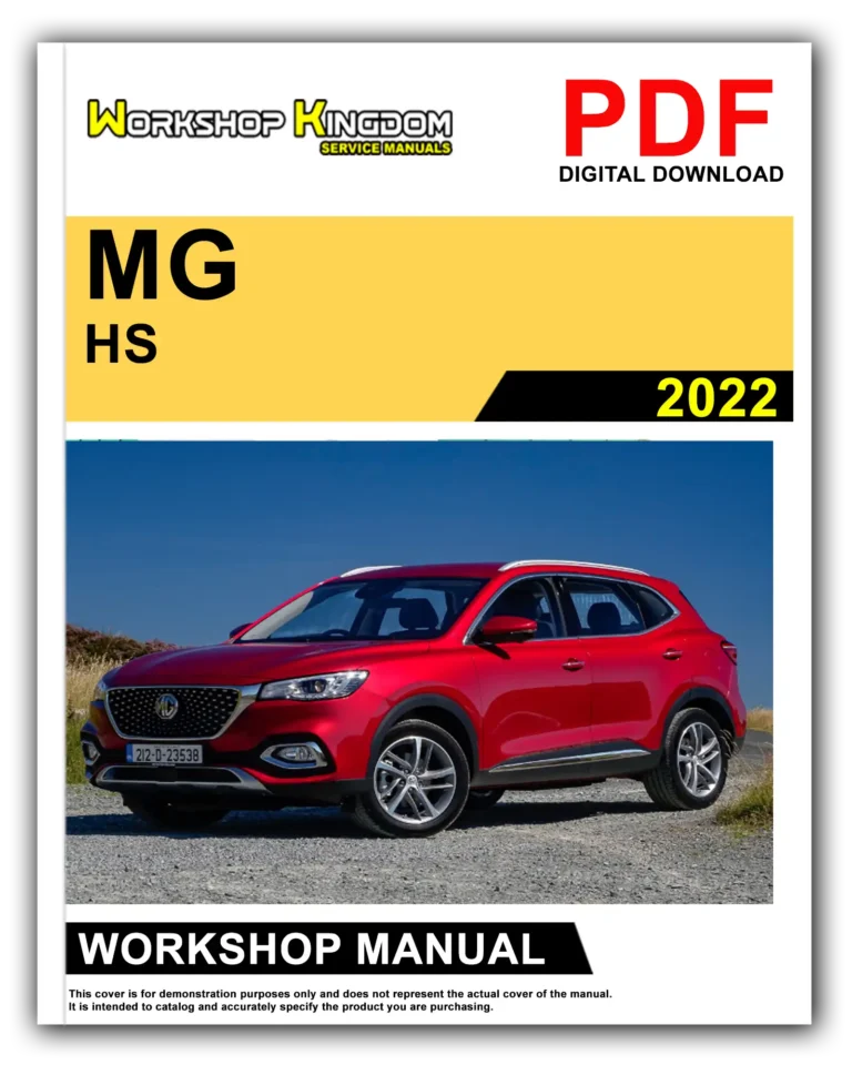 MG HS (2022) Workshop Repair Service Manual – English – PDF Download
