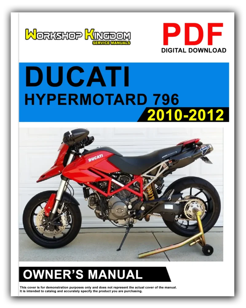 DUCATI HYPERMOTARD 796 Owner's Manual