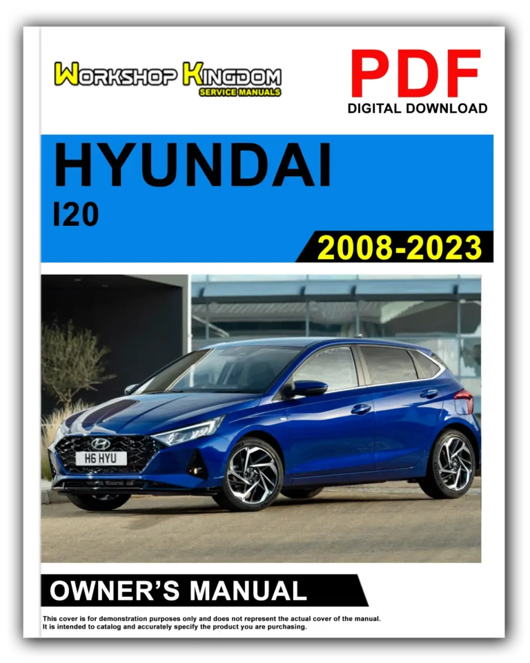 HYUNDAI I20 (2008-2023) Owner’s Manual – English – PDF Download