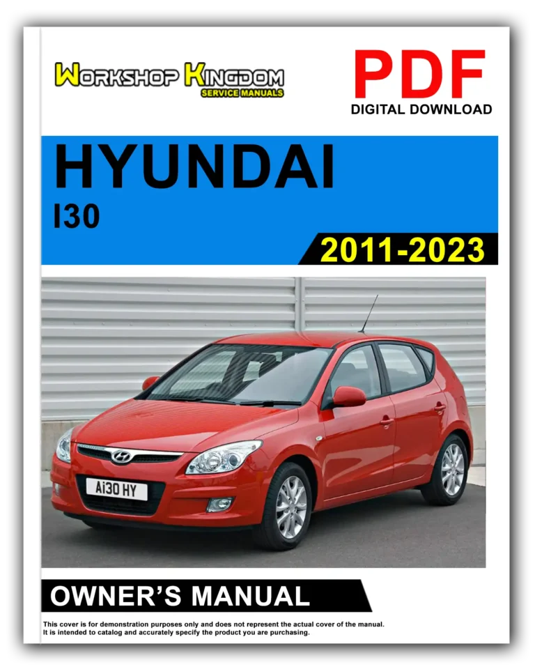 HYUNDAI I30 (2011-2023) Owner’s Manual – English – PDF Download
