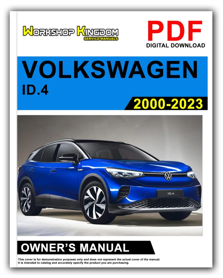 VOLKSWAGEN ID 4 (2020-2023) Owner’s Manual – English – PDF Download