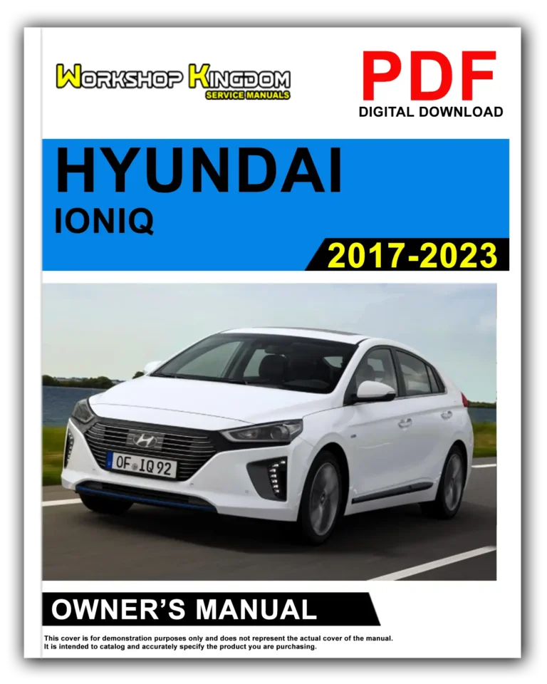 HYUNDAI IONIQ (2017-2023) Owner’s Manual – English – PDF Download