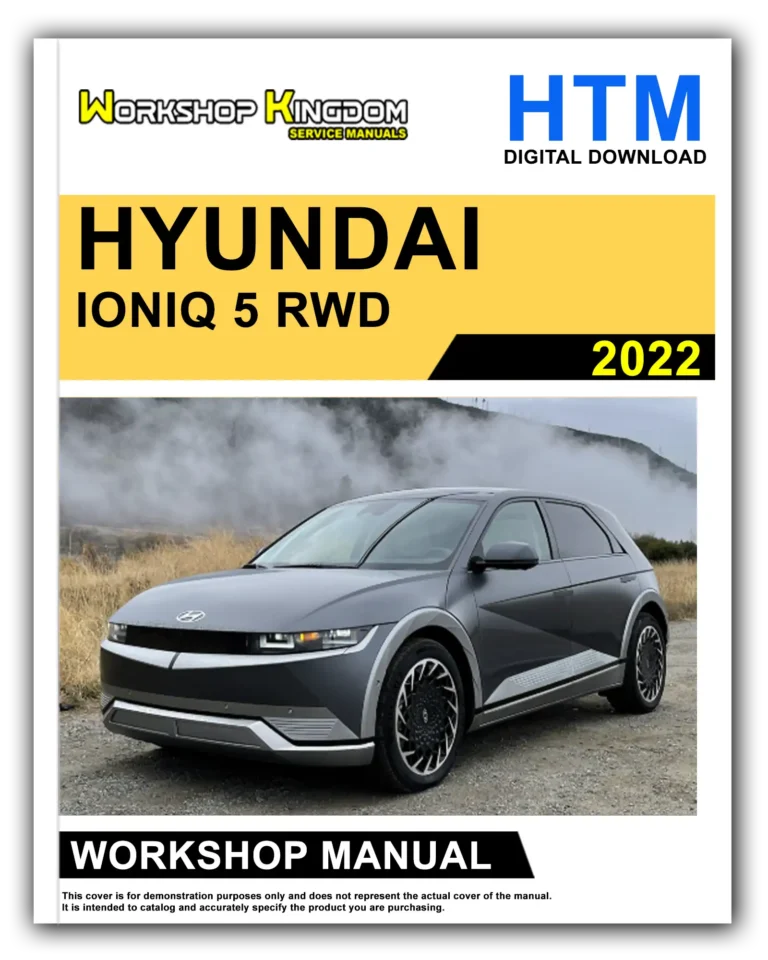 HYUNDAI IONIQ 5 RWD (2022) Workshop Repair Service Manual – English – HTM Download