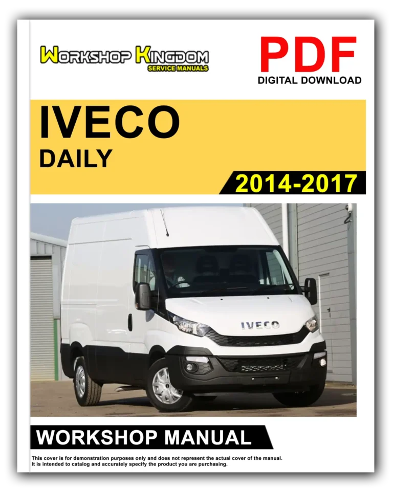 IVECO DAILY (2014-2017) Workshop Repair Service Manual – English – PDF Download