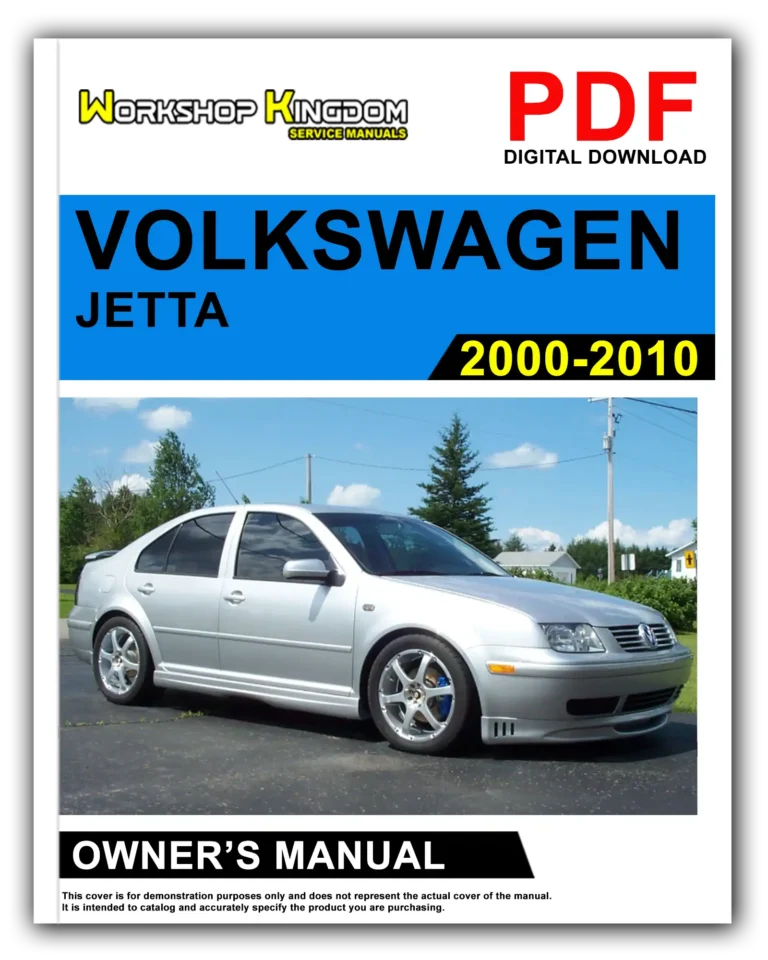 VOLKSWAGEN JETTA (2000-2010) Owner’s Manual – English – PDF Download