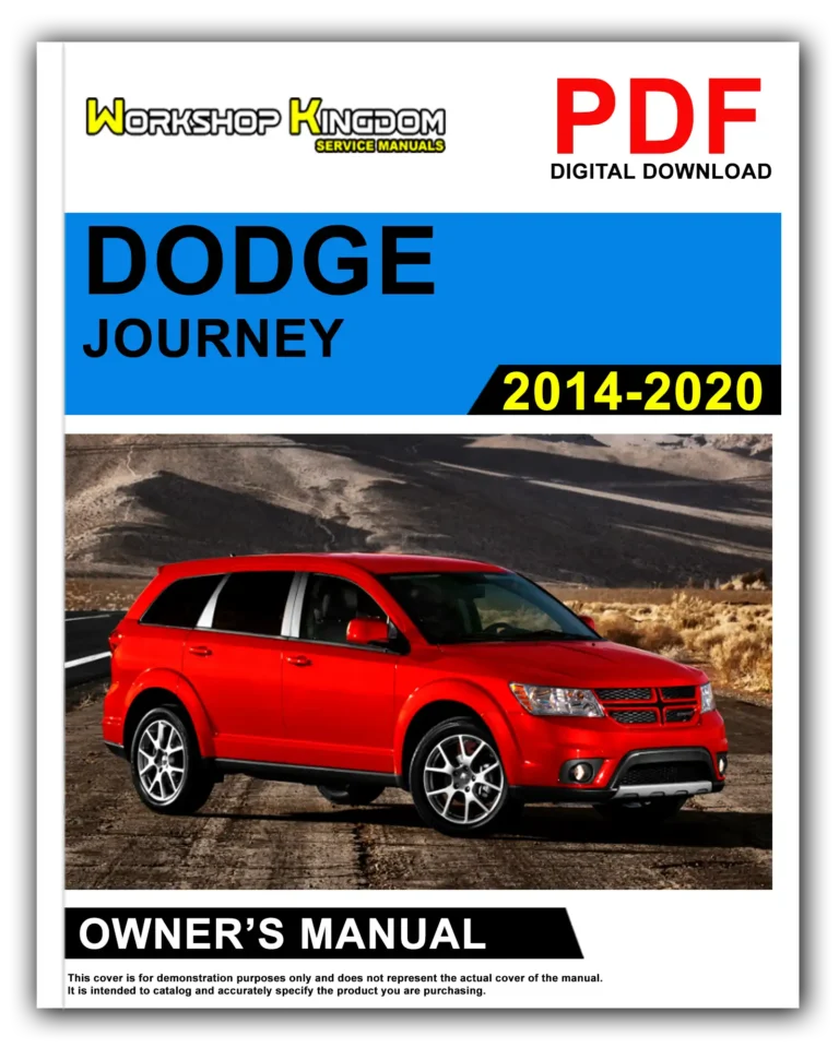 DODGE JOURNEY (2014-2020) Owner’s Manual – English – PDF Download