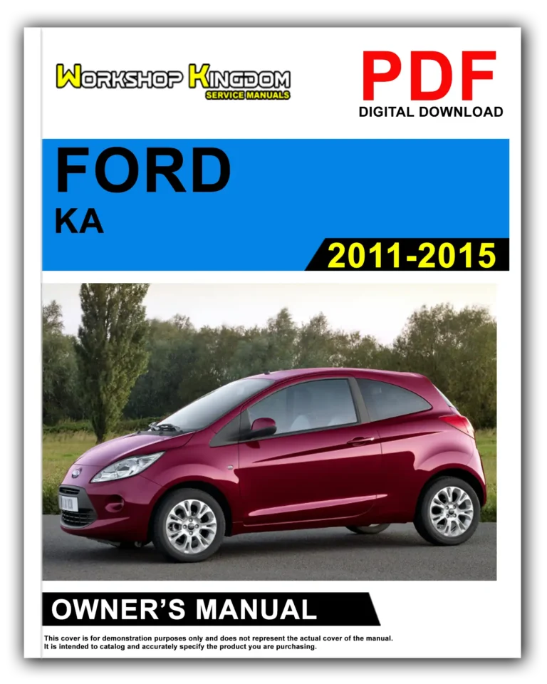 FORD KA (2011-2015) Owner’s Manual – English – PDF Download