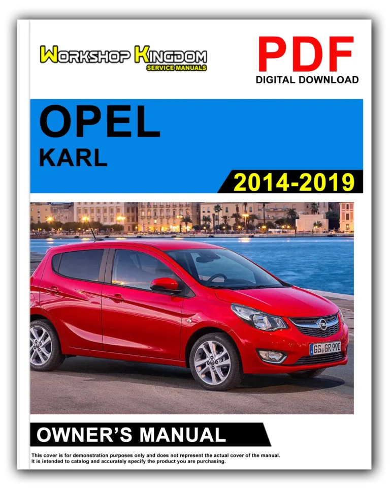 OPEL KARL (2014-2019) Owner’s Manual – English – PDF Download