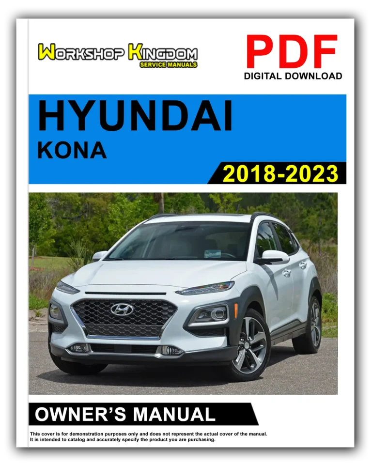 HYUNDAI KONA (2018-2023) Owner’s Manual – English – PDF Download