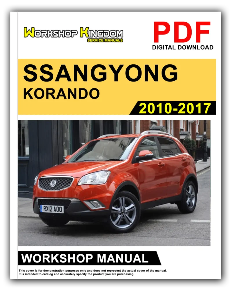 SSANGYONG KORANDO Workshop Manual
