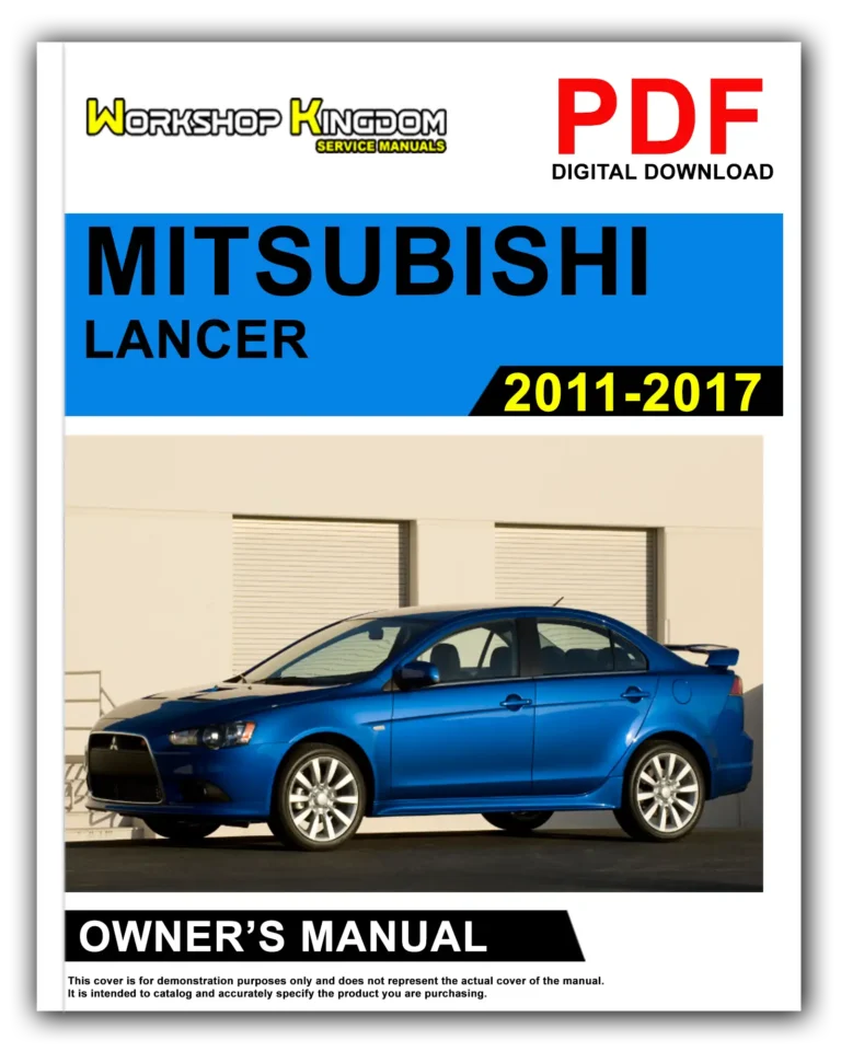 MITSUBISHI LANCER (2011-2017) Owner’s Manual – English – PDF Download