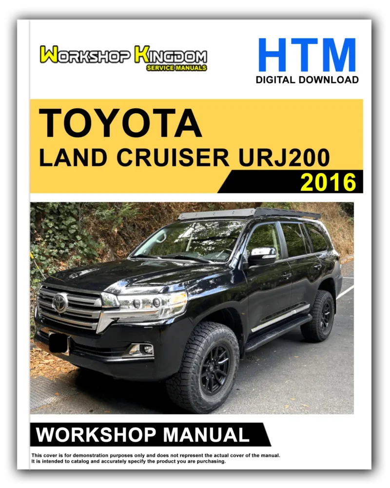 TOYOTA LAND CRUISER Workshop Manual