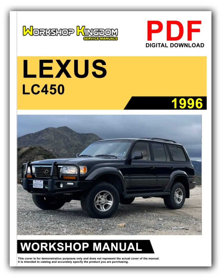 LEXUS LC450 (RM482U) (1996) Workshop Repair Service Manual – English – PDF Download