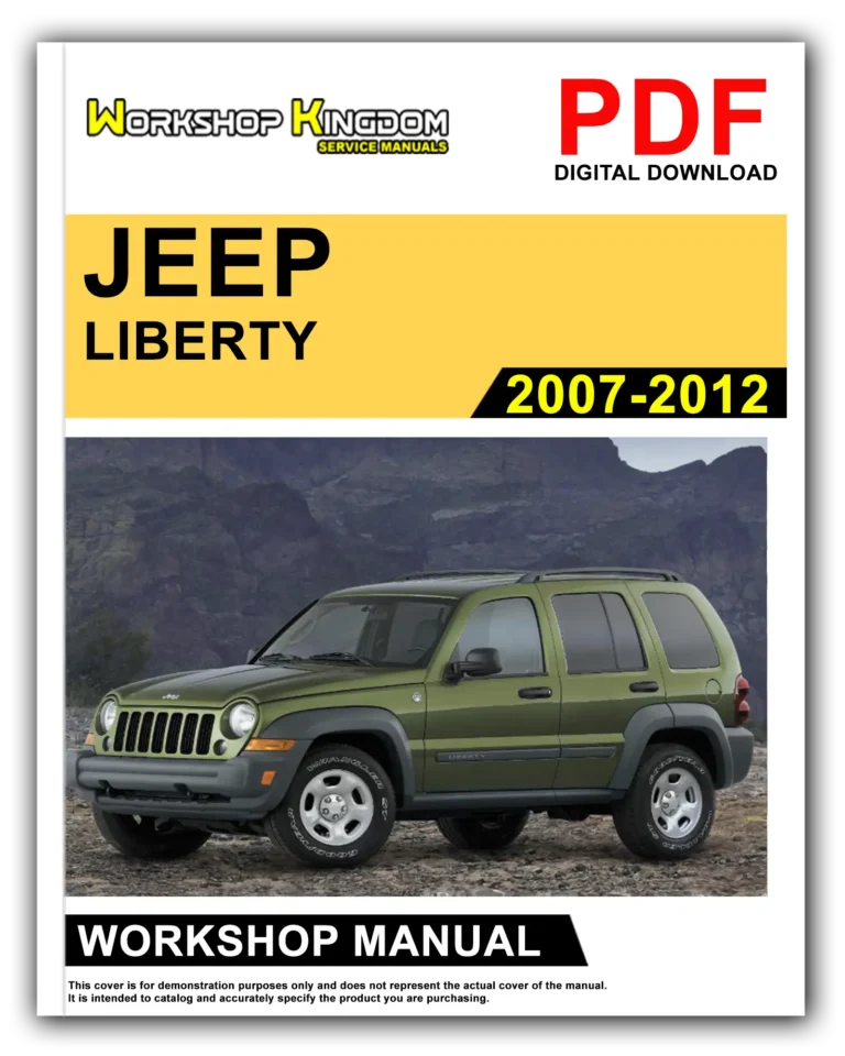 JEEP LIBERTY (2007-2012) Workshop Repair Service Manual – English – PDF Download