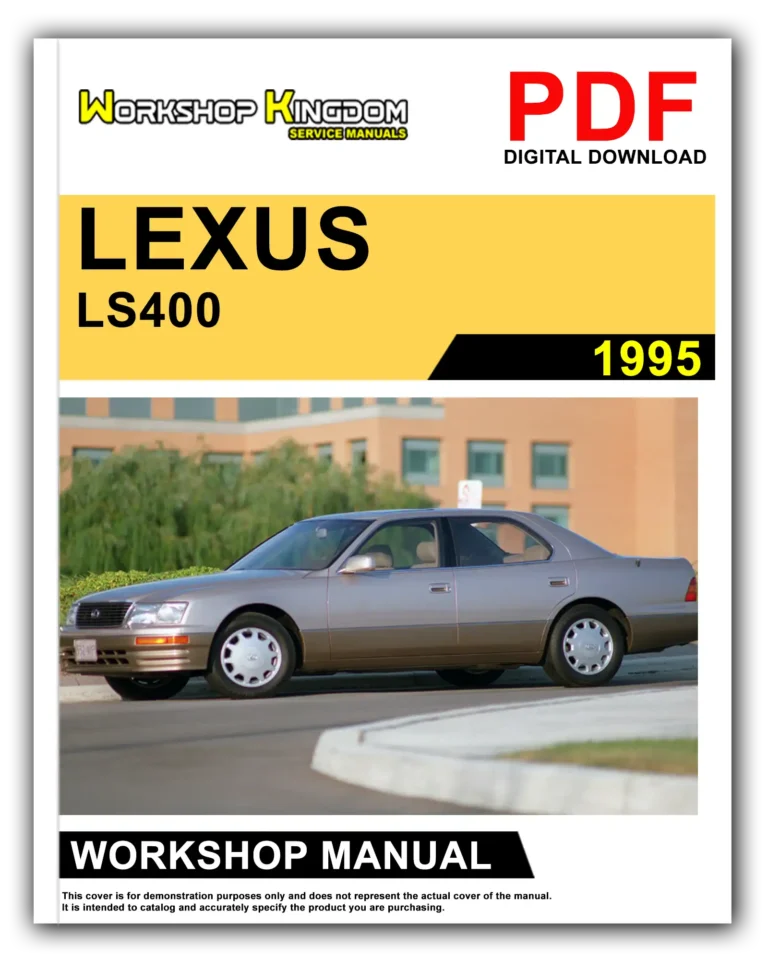 LEXUS LS400 RM405U1 UCF20 SERIES (1995) Workshop Repair Service Manual – English – PDF Download